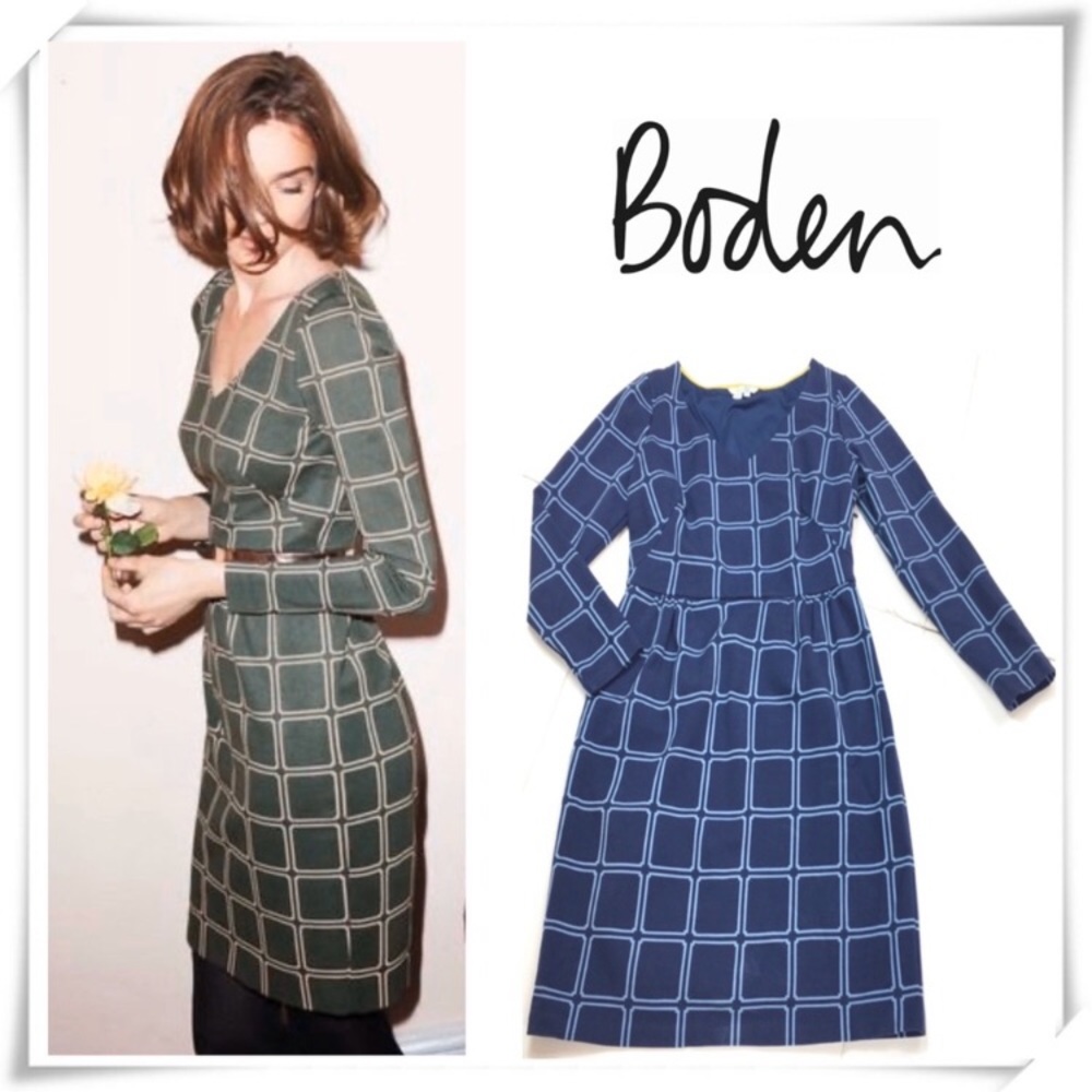BOGO Boden Eliza Dress in Blue